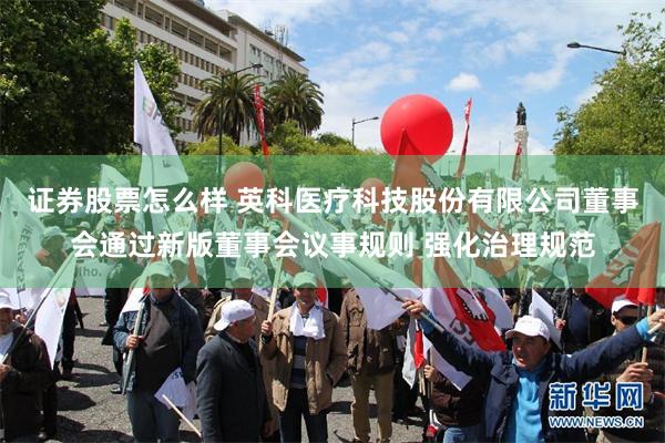 证券股票怎么样 英科医疗科技股份有限公司董事会通过新版董事会议事规则 强化治理规范