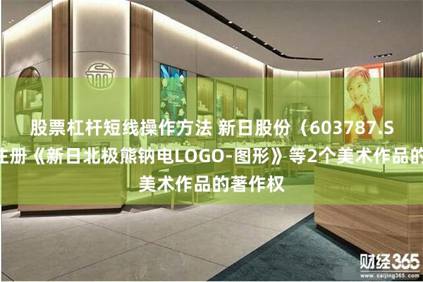 股票杠杆短线操作方法 新日股份（603787.SH）新注册《新日北极熊钠电LOGO-图形》等2个美术作品的著作权